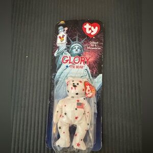 Glory TY beanie baby - International bear collection